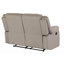 Causeuse en microfibre Global United