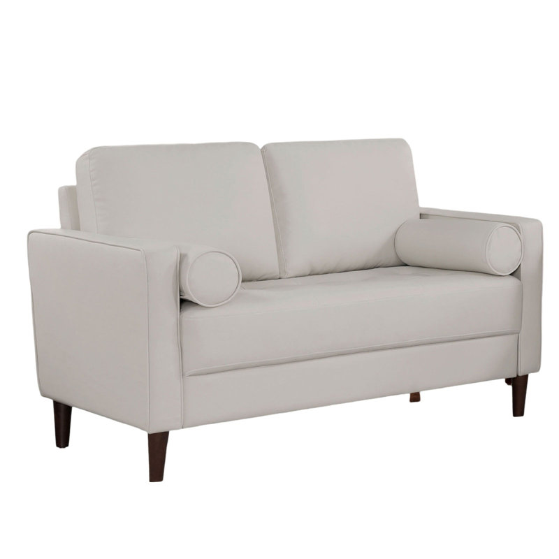 Nathasja Upholstered 52.62'' Reception Loveseat