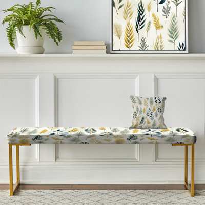 Banc tapissier Tranquil Ferns Ii - Plants