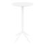 Table ronde en plastique / résine pour 2 personnes Elodie