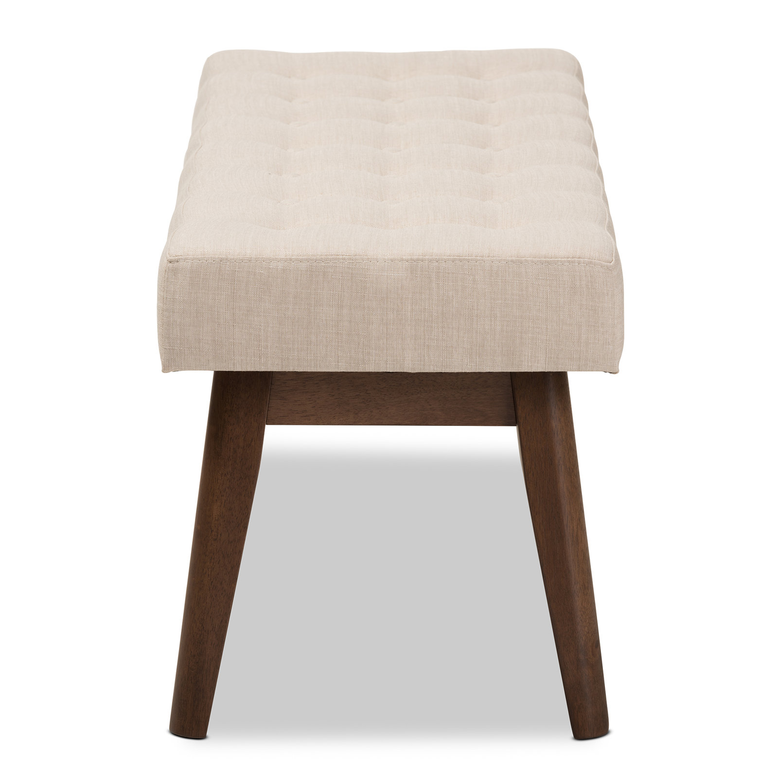 Harris 43" Entryway Bench, Light Beige