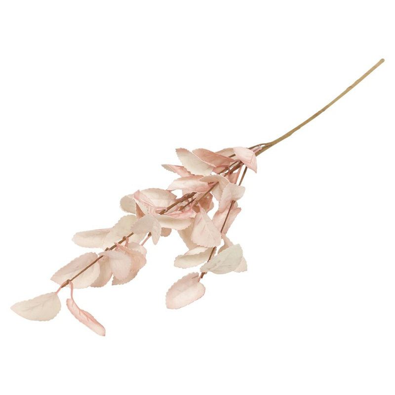 80cm Faux Persimmon Leaf Plant