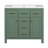 Marquinta 36 " W Free Standing Wall Mounted 1 Single Vanity Bathroom Vanity With Resin Top