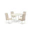 Solid Wood Top-Upholstered Dining Room Set with High Back-Seats-106903278-106903279-122934738