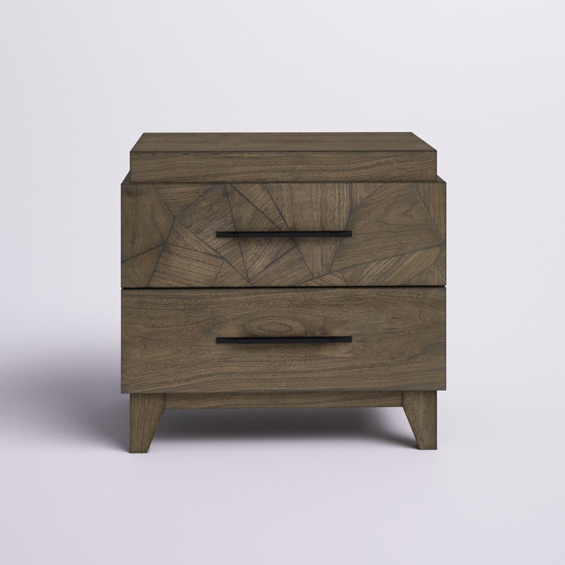 Huascar 28'' W Solid Wood Nightstand