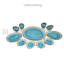 Ruth 11 Piece Divided Serving Dish Set