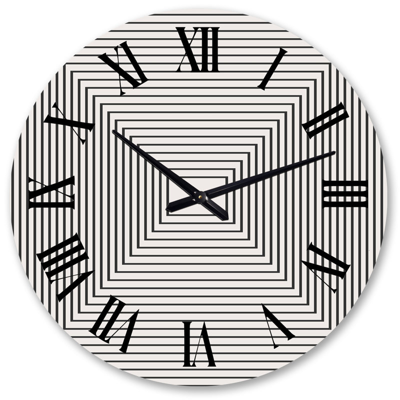 Horloge murale surdimensionnée Minimal, Grand
