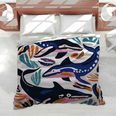Édredon Sharks Bedding Marine