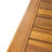 Geneus Dining Table With Slat Design Top