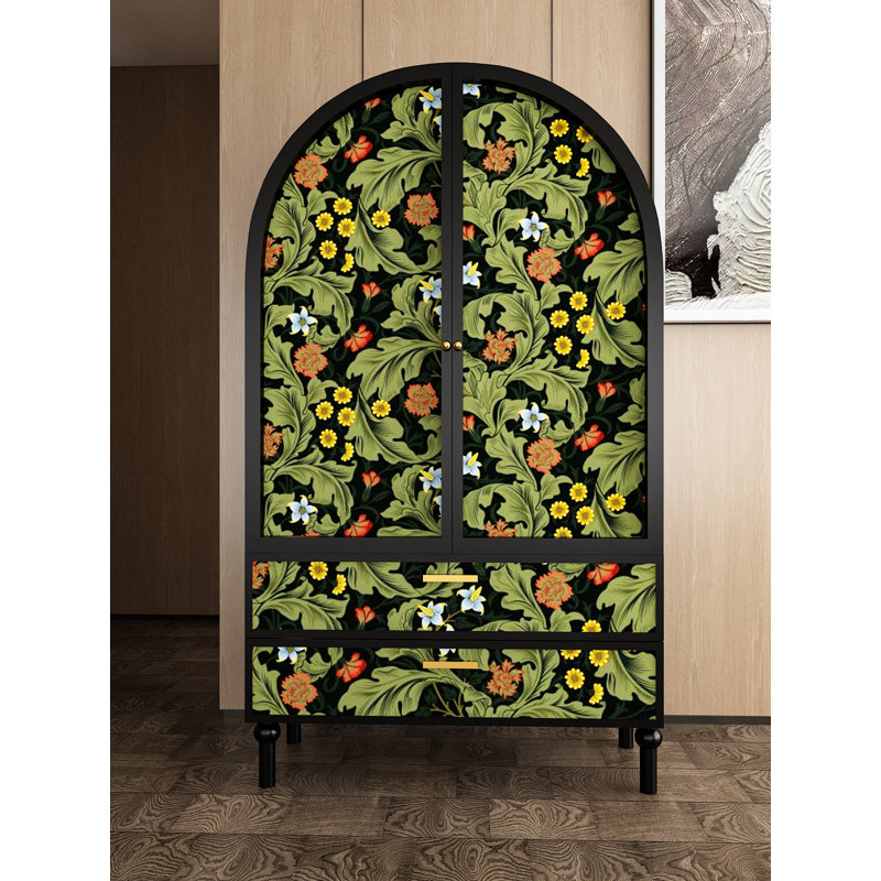 Garde-robe de luxe rétro à lumière française