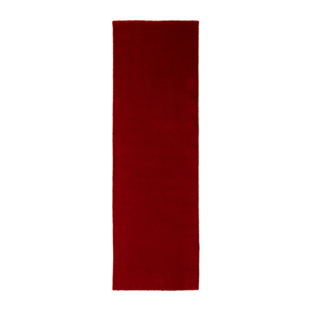 Solid Colour Wool Hand Woven Area Rug