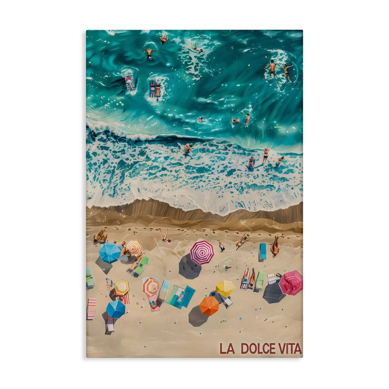 Toile familiale Dolce Vita, design par LSR Design Studio, H 24 po x l 16 po