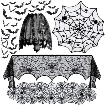 Linge de table en polyester Haldi Halloween