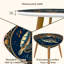 Ensemble de 2 tables basses gigognes Triangle