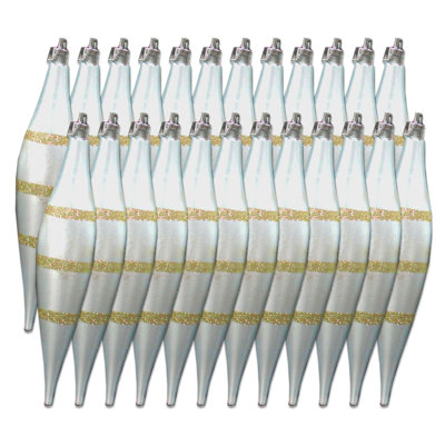 24 Piece Finial Ornament Set