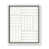 Toile avec cadre blanc