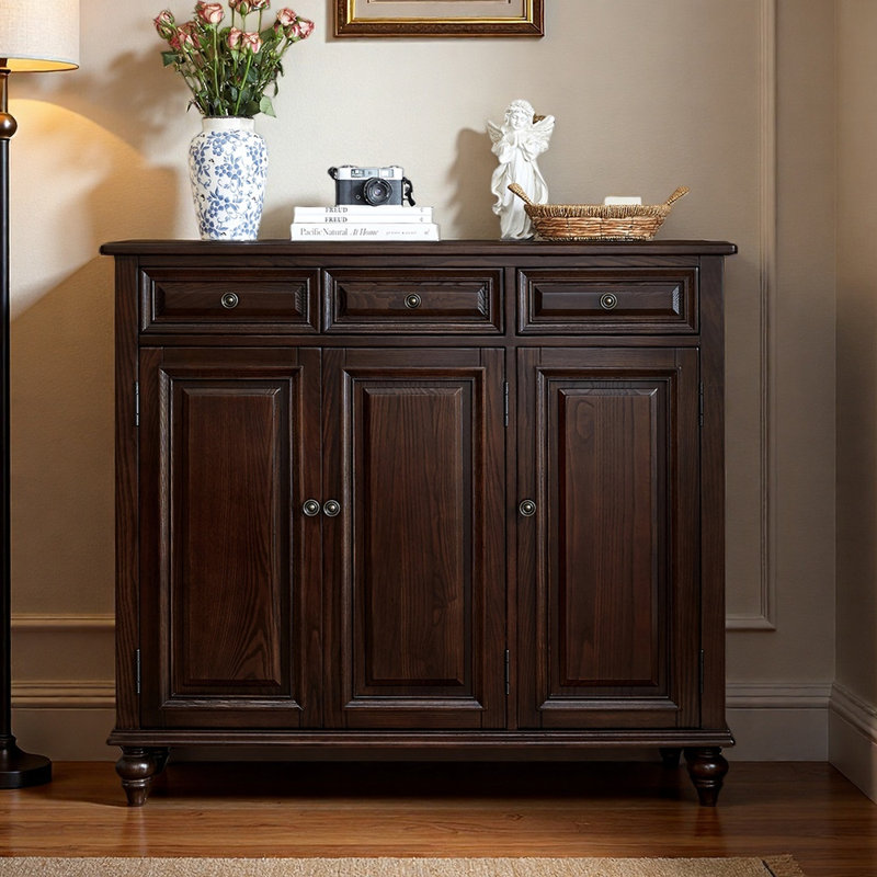 Grande armoire à chaussures de style américain