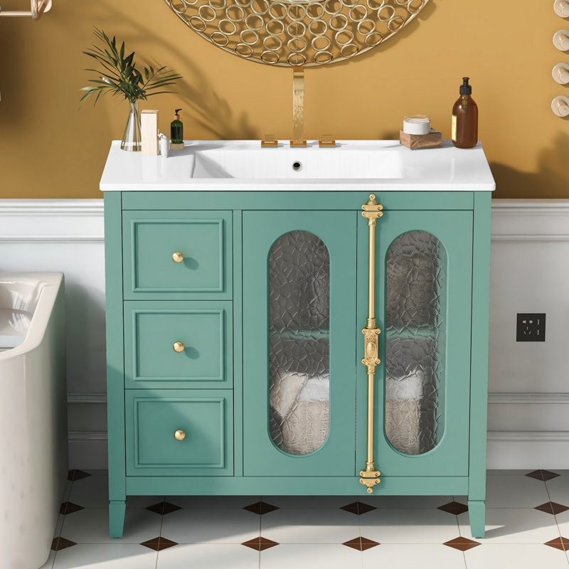 Meuble-lavabo 36 po