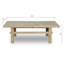 Daniyel Solid Wood Coffee Table