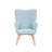Clarksdale Upholstered Wingback Chair-1171210927