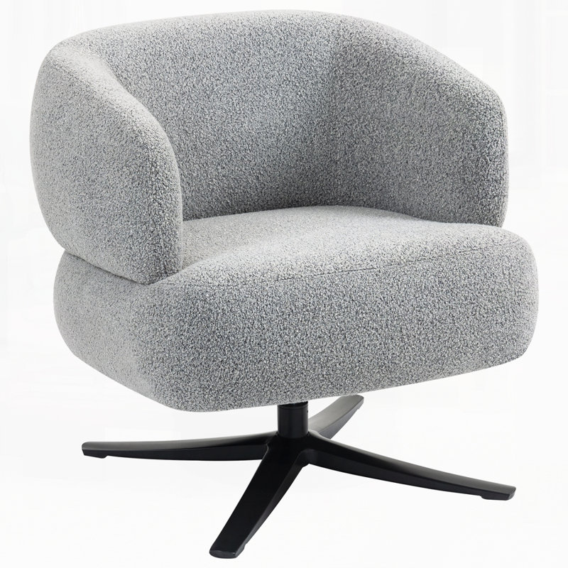 Chaise d'appoint moderne pour le salon, Gris antique
