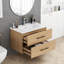 Meuble-lavabo mural moderne en MDF de 30 pouces (doit inclure le meuble-lavabo et le lavabo)