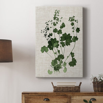 «Forest Foliage On Linen III» sur toile