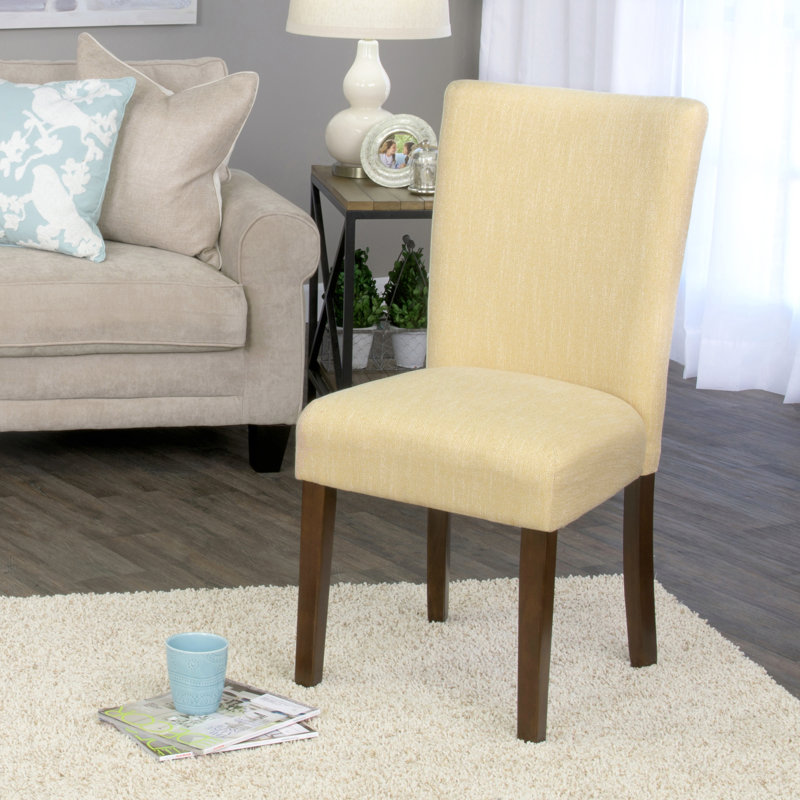 Carista Upholstered Parsons Dining Chair, Glenbrier Daisy