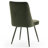 Modern Chenille Fabric Upholstered Dining Chairs Armless Side Chairs with Color-Matched Metal Frame For Kitchen Dining Room-1088891421
