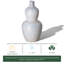 Vase GOURD, Noisetier H 10 x 19 po