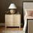 Seadrift 32 " W Mahogany Solid Wood Standard Drawer Nightstand