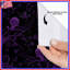 Rideaux de douche mauves mauves sur branches-1438963620