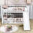 Guiseppi Kids Twin Over Twin Bunk Bed-1914136915