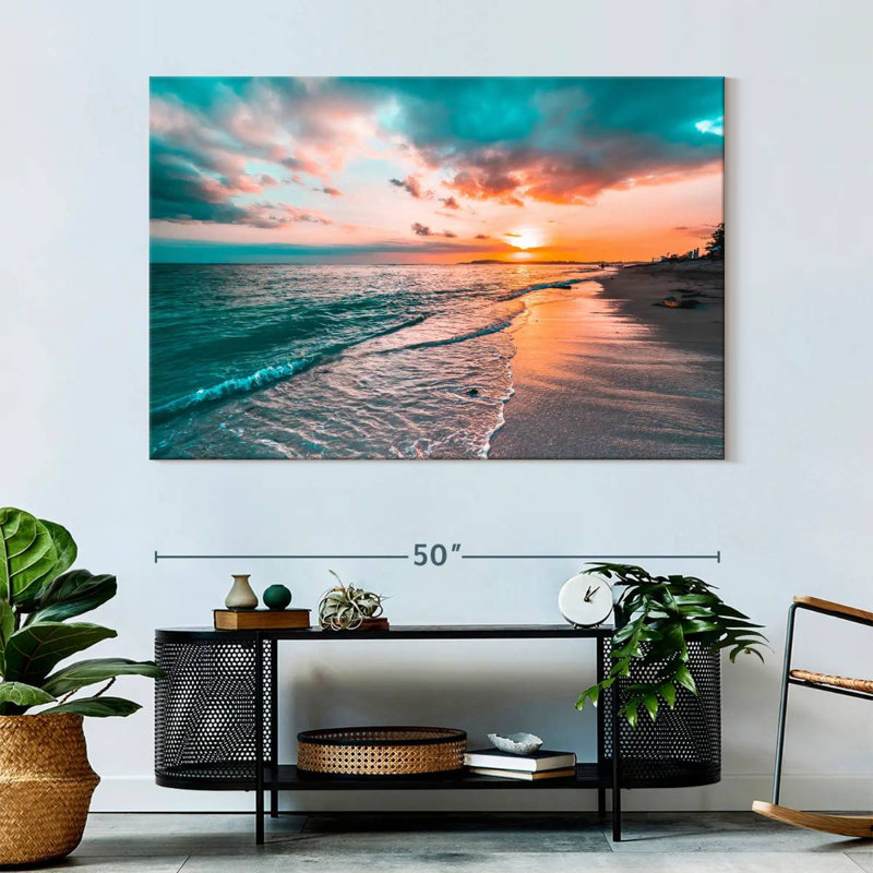 Sur toile, H 51 po x l 34 po x P 1,25 po