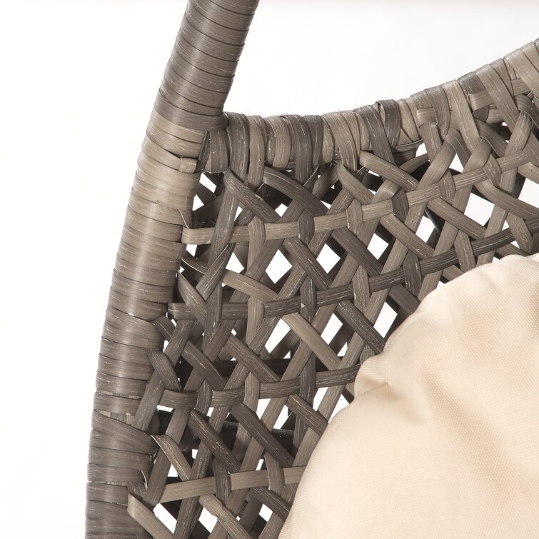 Dakota Fields Wallis Cocoon Patio Chair with Cushion & Reviews