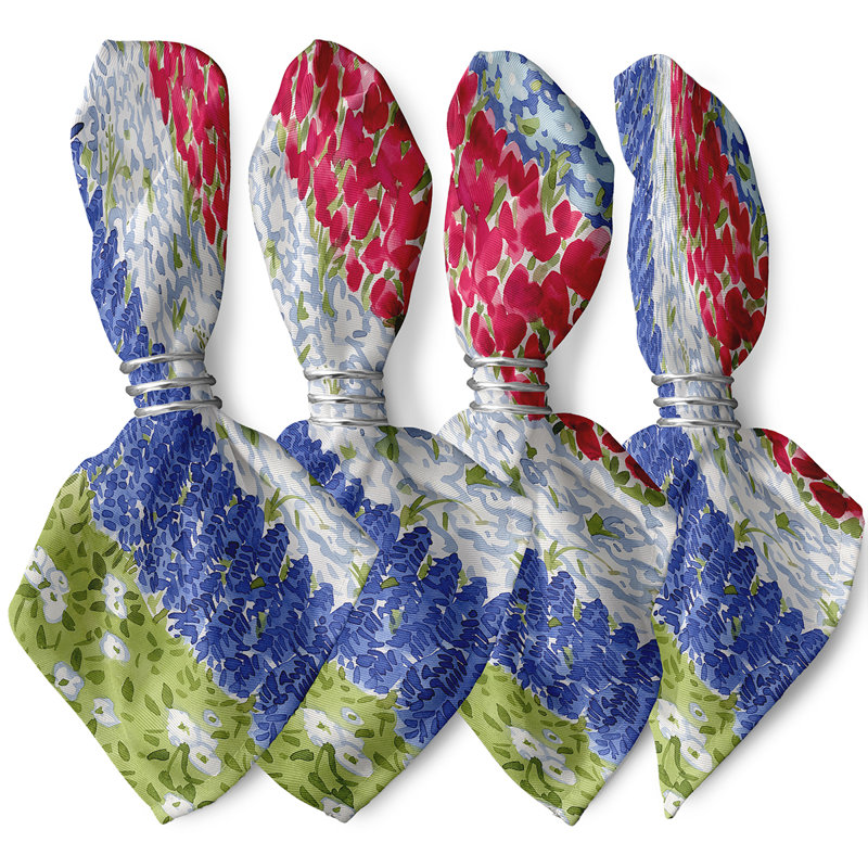 Lonston Polyester Striped Square Napkin