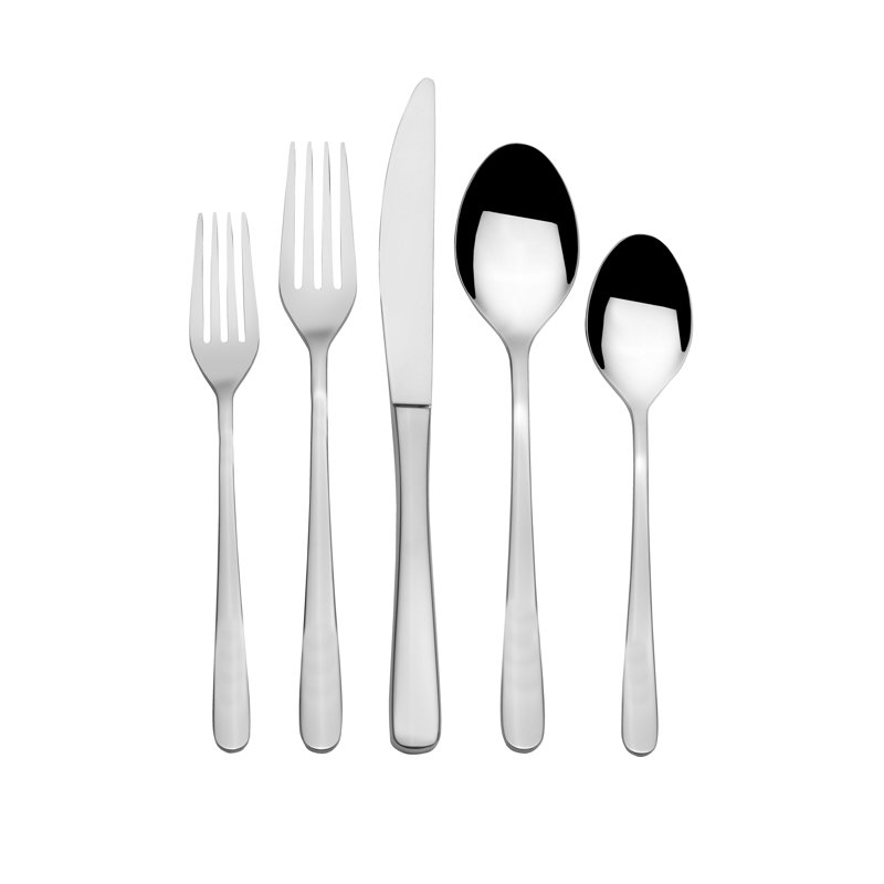 Ensemble de couverts en acier inoxydable de 20 pièces pour 4 personnes Wallace Home Ellie