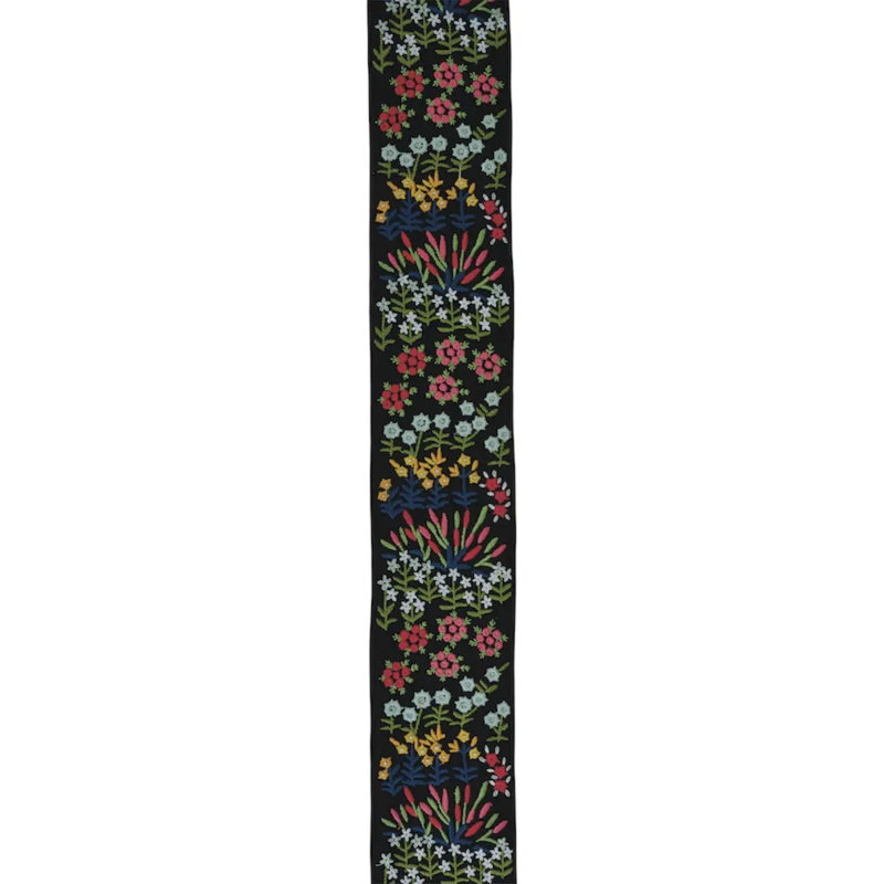 Lula Embroidered Tape, Neutral