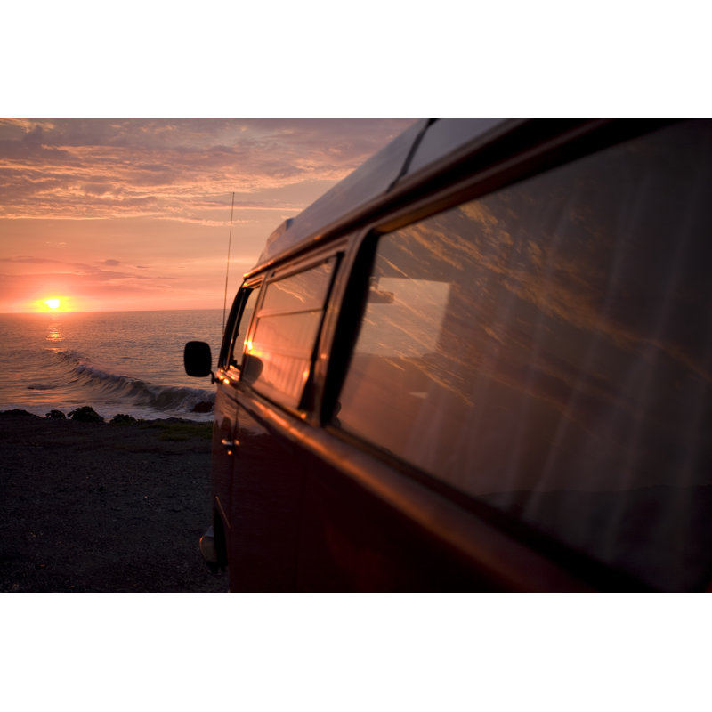 Sunset by Elisaq - Wrapped Canvas Print, 30cm H x 46cm W x 3.8cm D