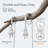 Ambience Pro 48 ft. Outdoor Plug-In LED String Lights with 15 Hanging S14 Bulbs, Weatherproof, White Cord Commercial-Grade-59795088