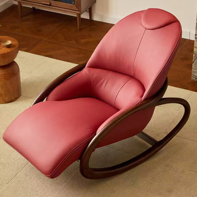 Elegant Solid Wood Living Room Rocking Chair