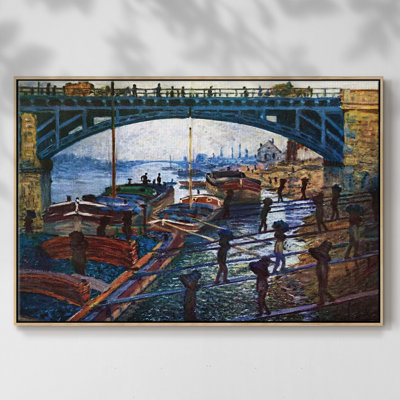 " The Coal Carrier " by Claude Monet