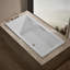 Underscore 72" x 36" Whirlpool Acrylic Bathtub with Heater-870200038