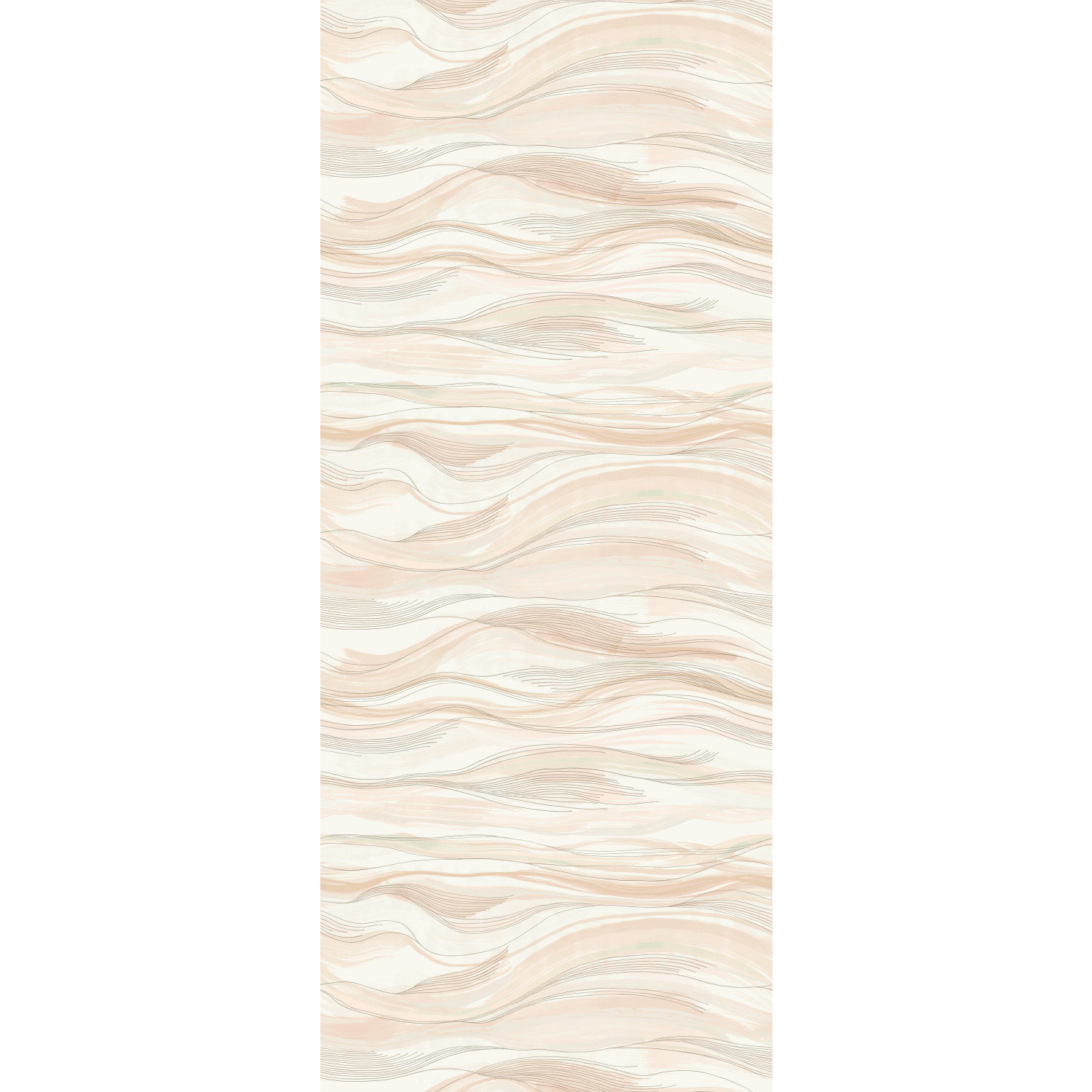 Almira Abstract Wallpaper, Beige