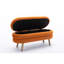 Banc de rangement en velours Noelany-2023375653