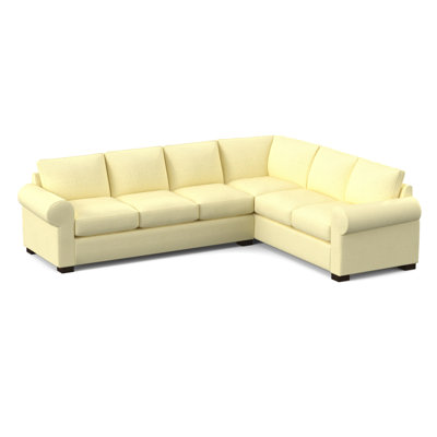 Canapé modulaire de 119 po de largeur