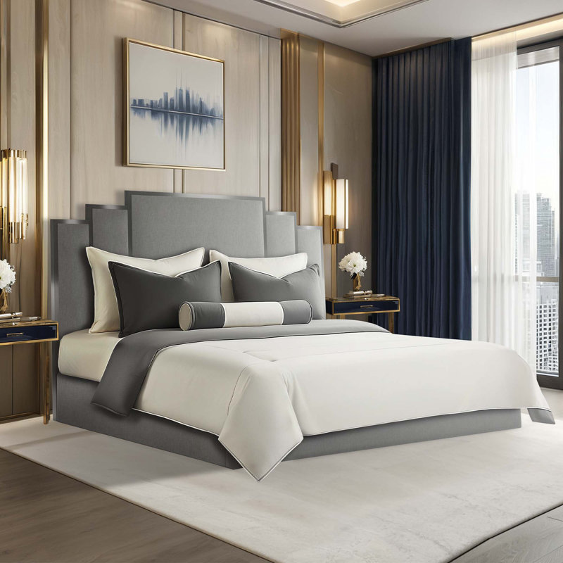 Upholstered Storage Bed, King