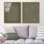 Olive Notes Set High-Gloss Frameless Acrylic Glass Wall Art Abstract Print by Oliver Gal, Ready to Hang, 16 x 20-880811285-880811294