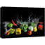 Eau, éclaboussures de légumes, cuisine et cuisine, photographie d'art moderne, décoration murale-98161895