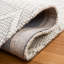Tapis ivoire / beige tissé à la main Amaleta-675355548